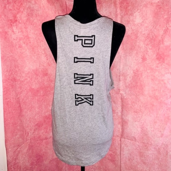 VS PINK Signature Big Logo Tank Top, Medium - Picture 2 of 3